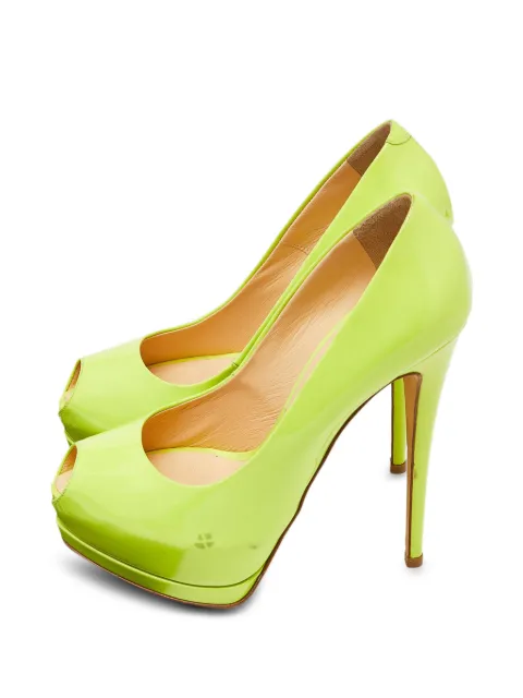 Giuseppe Zanotti Vintage Sharon peep-toe pumps Green 964175