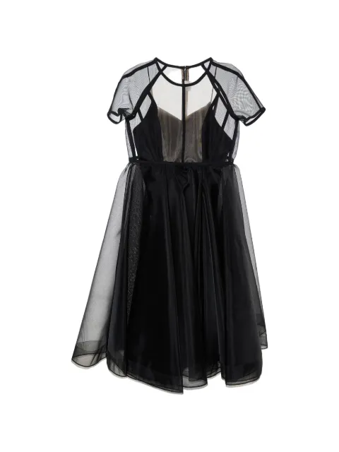 Alex Perry Briony mesh gown Black 1004937