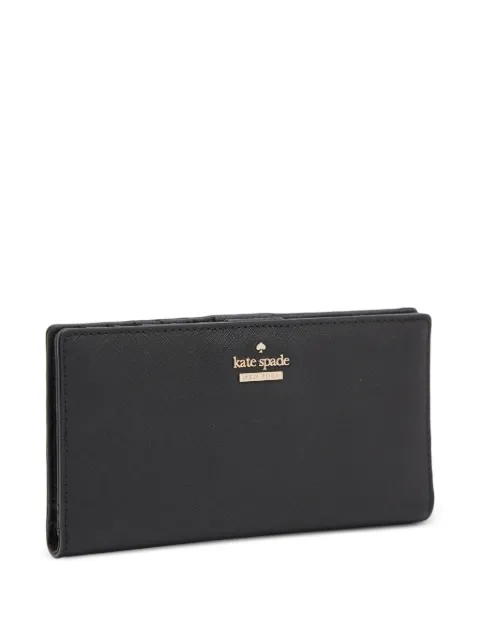 Kate Spade bifold flap wallet Black 788748