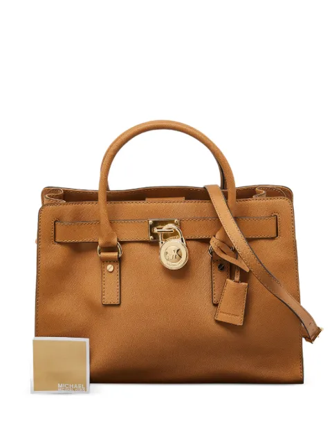 Michael Kors Vintage Hamilton leather tote bag Neutrals 994686