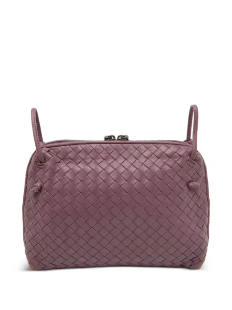 Bottega Veneta Pre-Owned Nodini Intrecciato shoulder bag Purple 1086002