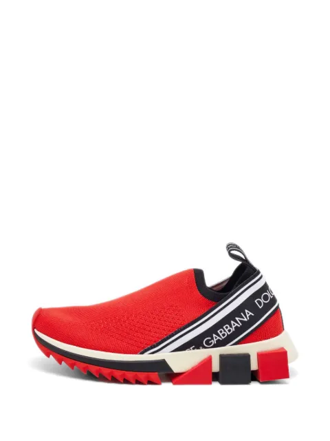 Dolce & Gabbana Pre-Owned Sorrento slip-on sneakers Red 1117722