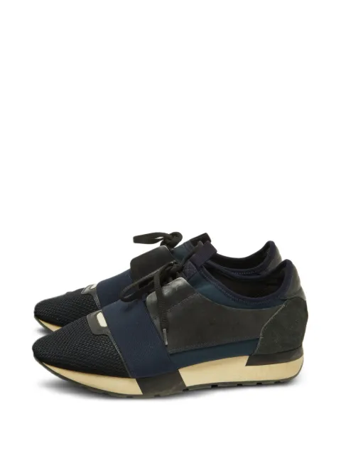 Balenciaga Pre-Owned lace-up sneakers Black 926352