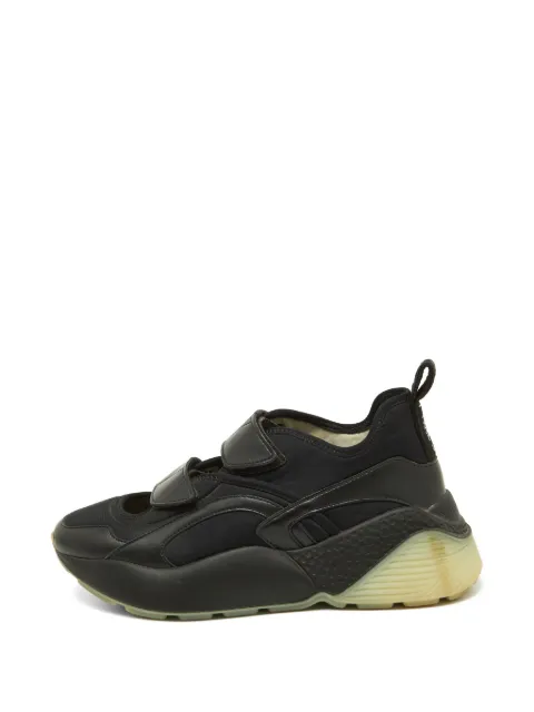 Stella McCartney Pre-Owned Eclypse touch-strap sneakers Black 928725