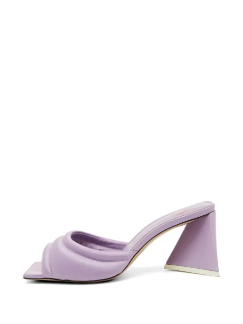 The Attico Devon heeled sandals Purple 1093185