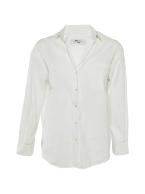 Weekend Max Mara long-sleeve cotton shirt White 1139757