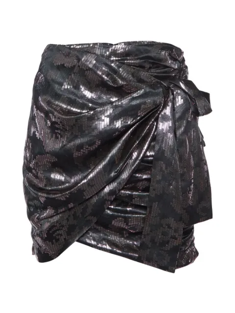 Isabel Marant Vintage Madly draped mini skirt Black 1095148