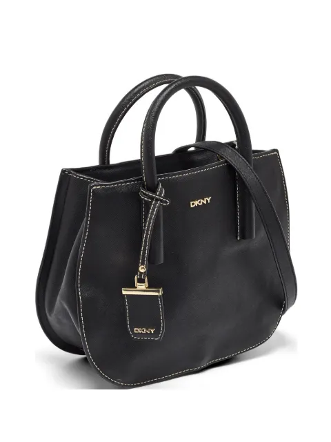 DKNY Saffiano leather tote bag Black 1048377