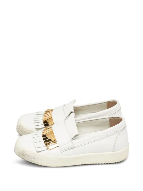 Giuseppe Zanotti Vintage fringed slip-on sneakers White 909614