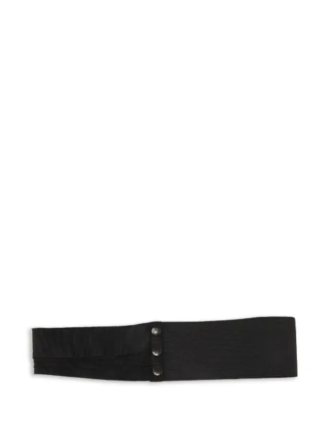 Lanvin Pre-Owned snap-fastening belt Black 1002925