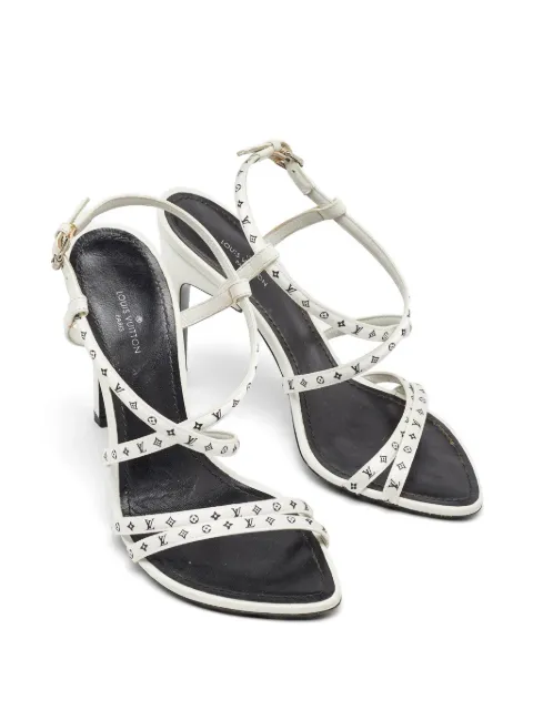 Louis Vuitton Pre-Owned Monogram Citizen sandals White 1134058