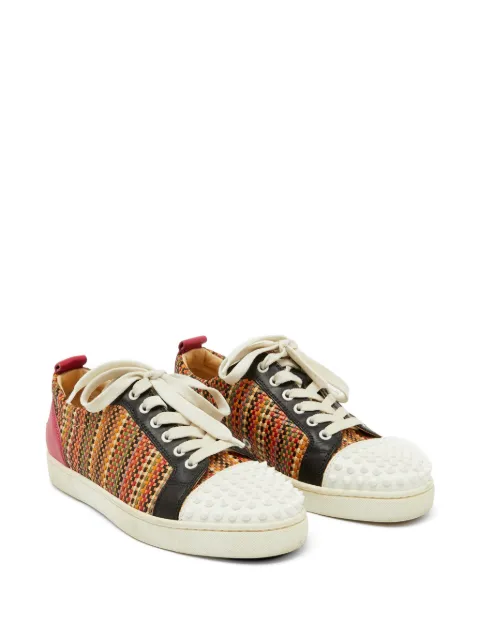 Christian Louboutin Pre-Owned Louis Orlato sneakers Orange 1120380