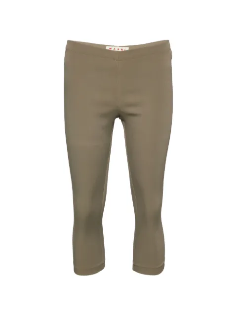 Marni Pre-Owned cropped leggings Neutrals 750550