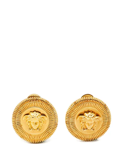 Versace Pre-Owned Versace Medusa Biggie earrings Gold 1172135