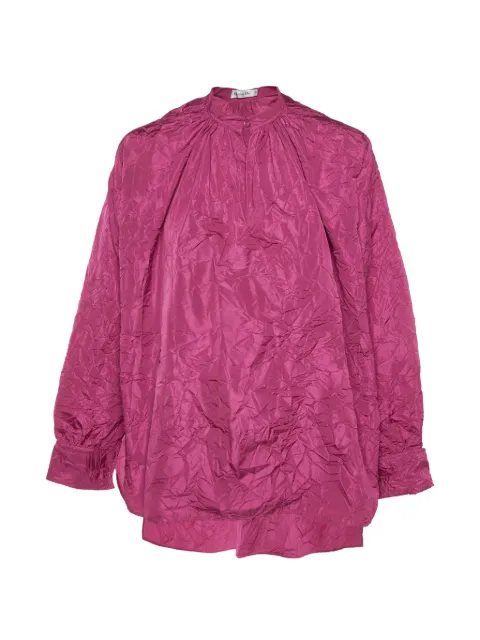 Christian Dior Pre-Owned crinkled blouse Pink 1199576