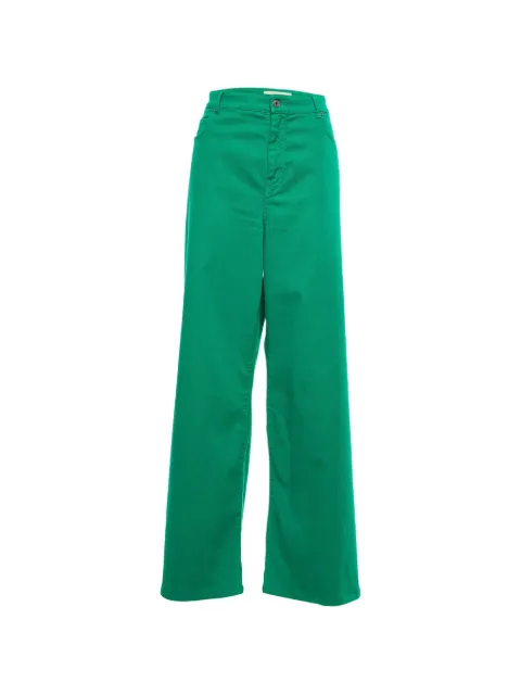 Weekend Max Mara wide-leg jeans Green 1191977
