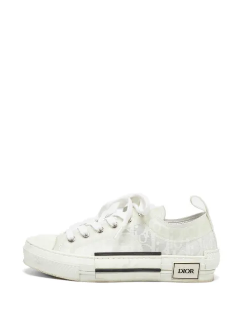 Christian Dior Pre-Owned Oblique B23 sneakers White 1054485
