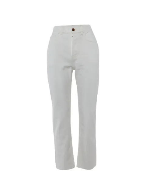 Chloé Pre-Owned straight-leg jeans White 1182929