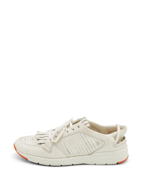 CHANEL Pre-Owned tassel fringe sneakers White 681892