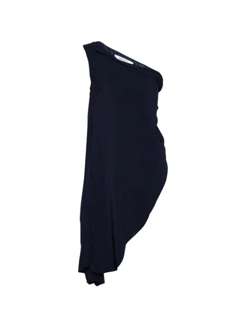 Badgley Mischka embellished draped dress Blue 801848