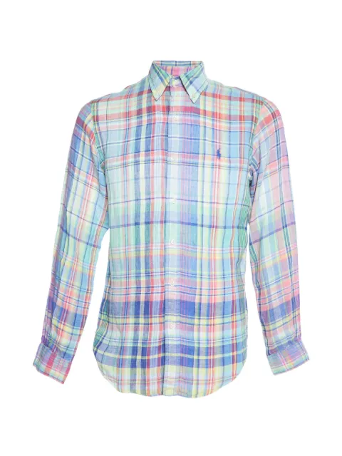 Polo Ralph Lauren Vintage Madras check button-down shirt Blue 996037