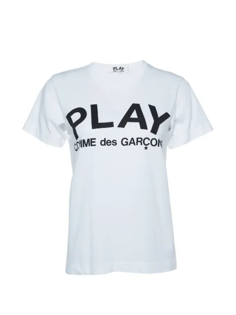 Comme Des Garçons logo-print T-shirt White 1010468