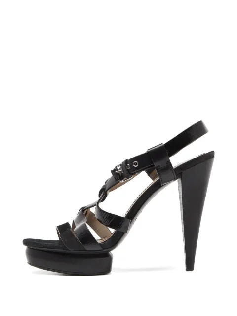 Marc Jacobs Vintage heeled ankle-strap sandals Black 969268