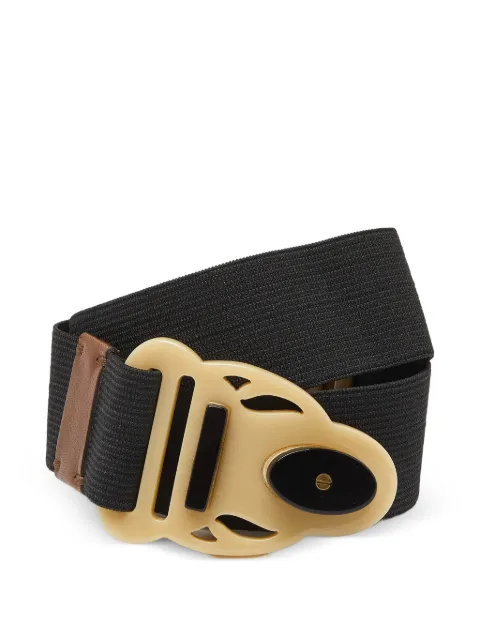 Marni Pre-Owned elasticated buckled belt Black 1002833