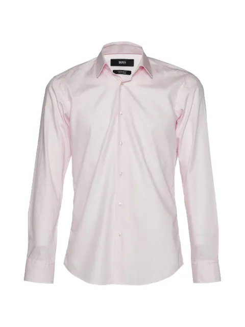 BOSS GREEN HUGO BOSS regular fit easy iron shirt Pink 725358