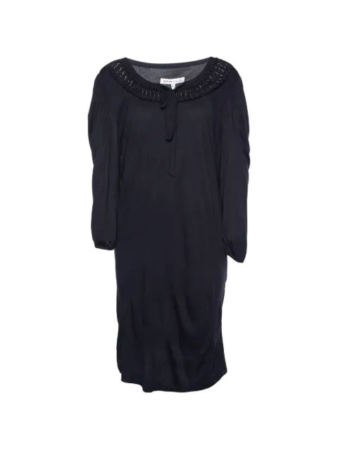 See By Chloé Vintage neck-trim tunic Black 773271