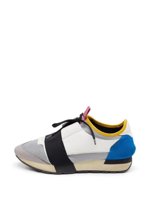 Balenciaga Pre-Owned Race Runner lace-up sneakers Grey 794933