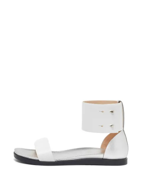JOSEPH ankle strap flat sandals White 1048336