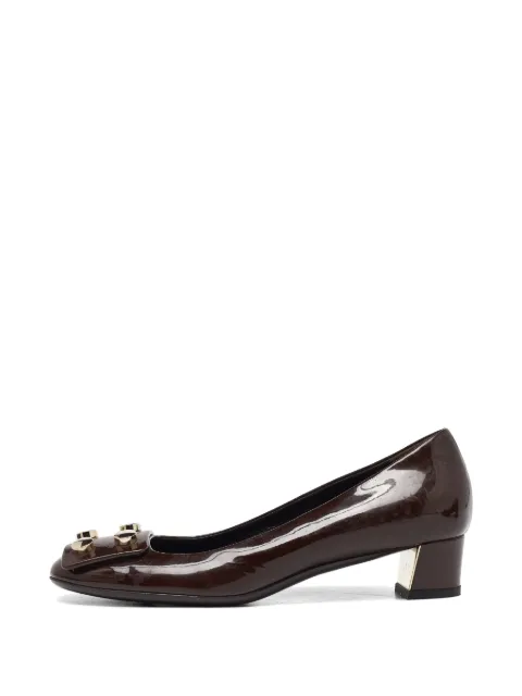 Gucci Pre-Owned patent leather pumps Brown 974351