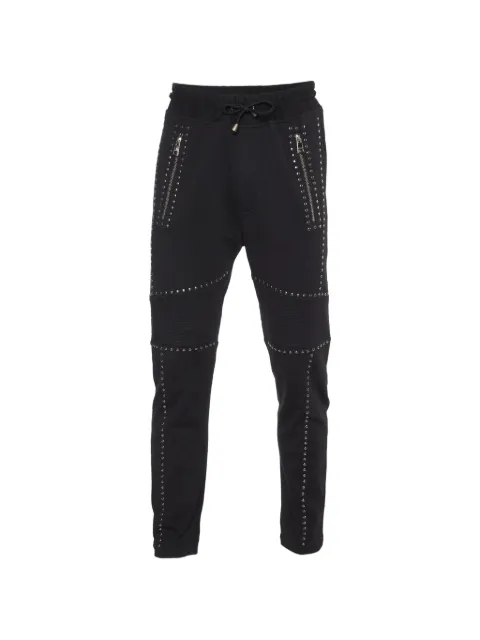 Roberto Cavalli Vintage 2016 studded track pants Black 998914