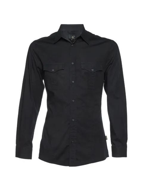 Just Cavalli Vintage long sleeve cargo shirt Black 1026788