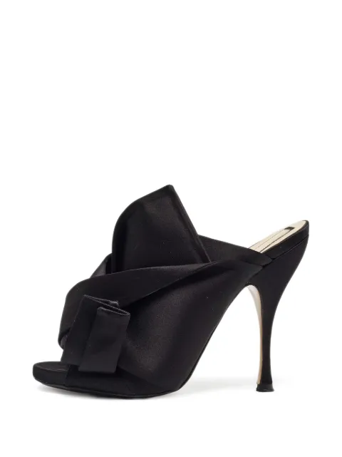 Nº21 knot-detail sandals Black 1056627