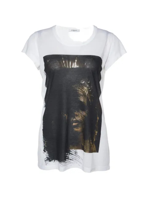 Givenchy Pre-Owned printed round-neck T-shirt White 1005565