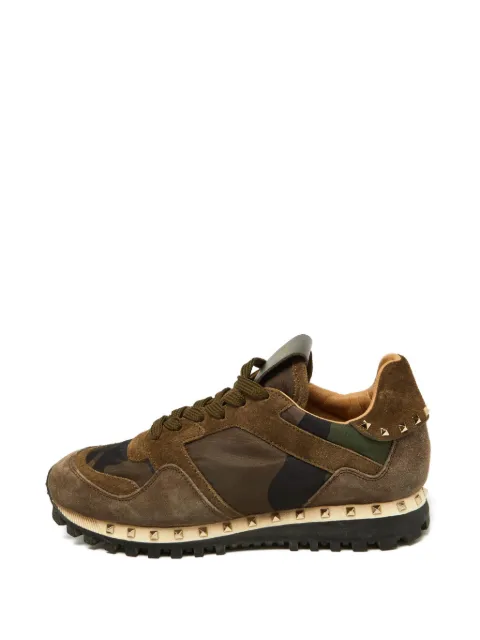 Valentino Garavani Pre-Owned Rockrunner camouflage-pattern sneakers Brown 1011744