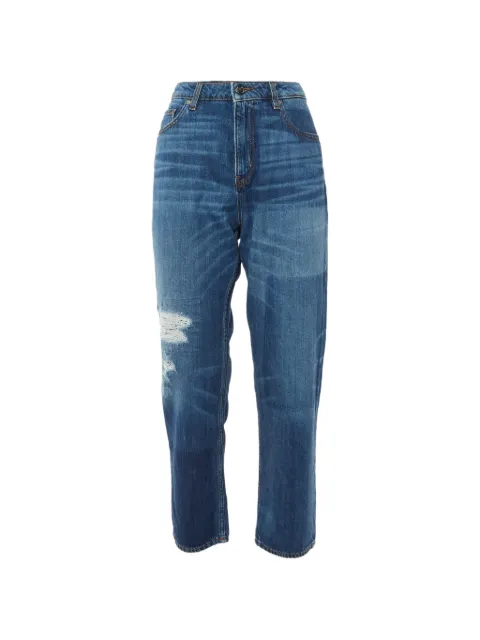 Love Moschino distressed denim jeans Blue 1116207