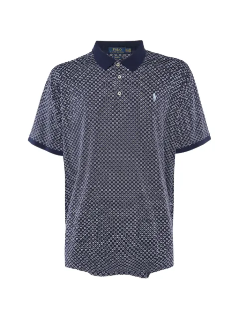 Polo Ralph Lauren Vintage printed polo shirt Blue 916141