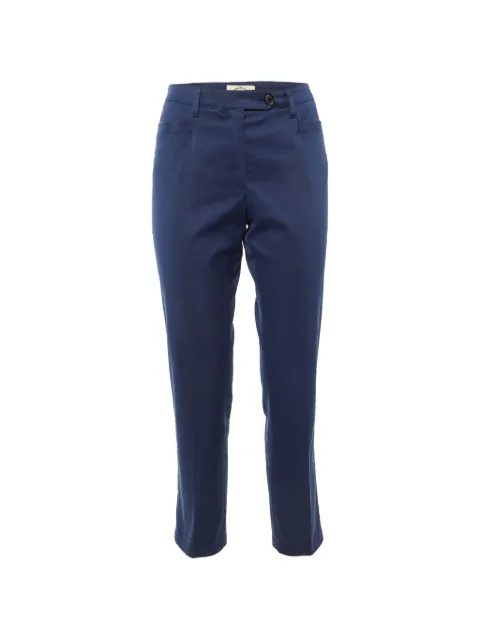 Prada Pre-Owned sport-regular trousers Blue 1224183