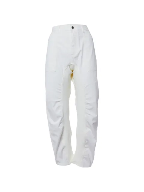 Stella McCartney Pre-Owned tapered-leg jeans White 1084779