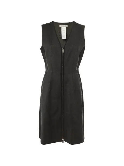 Sportmax zip-up sleeveless dress Grey 1235653