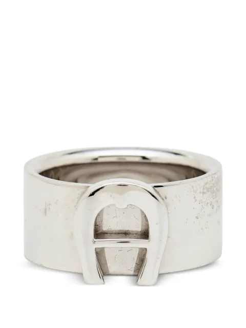 Aigner Vintage logo ring Silver 1134342