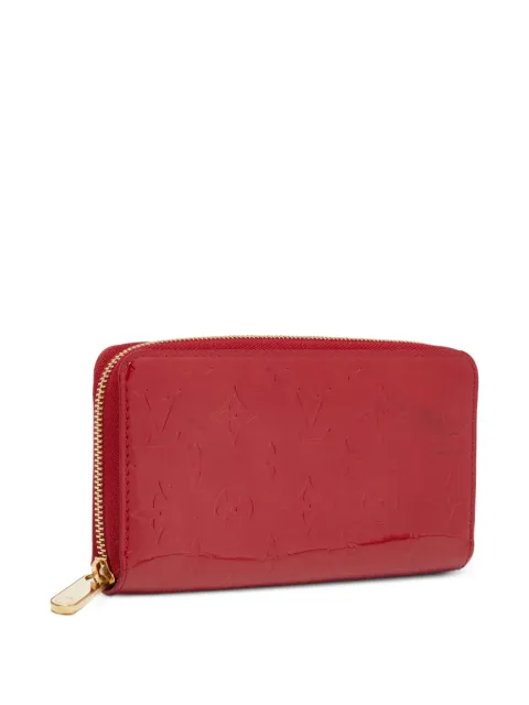 Louis Vuitton Pre-Owned 2008 Monogram Vernis Zippy leather wallet Red 962102