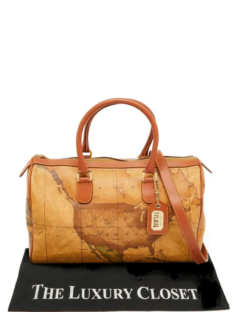 ALVIERO MARTINI 1° CLASSE Geo Classic Boston bag Brown 1122302