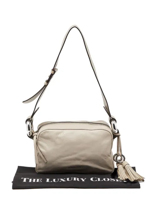 Michael Kors Vintage tassel leather shoulder bag Neutrals 900996