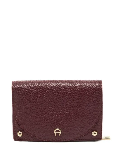 Aigner Kids medium Diadora leather wallet Red 1222772