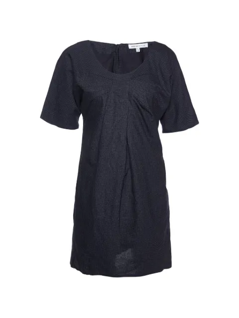 See by Chloé checked shift dress Grey 987312