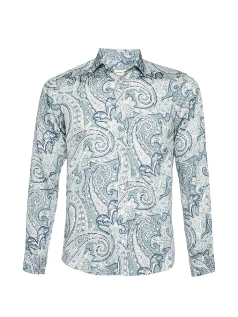Etro Pre-Owned paisley-print shirt Blue 1058915
